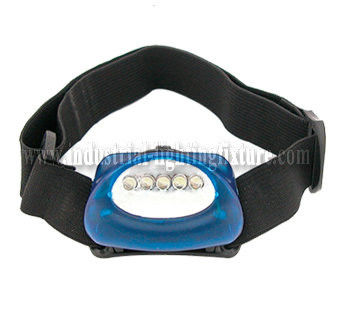 낚시질을 위한 방수 크리 사람 LED 머리 토치 AAA, 5개의 백색 LED Headlamp
