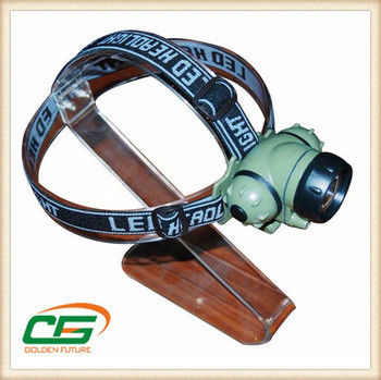난조 LED 머리 토치 Headlamp 3.6V의 3 형태 형태를 가진 백색 지도된 플래쉬 등