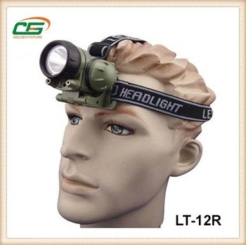 재충전 전지를 가진 고성능 3W 크리 사람 LED 머리 토치/Headlamp