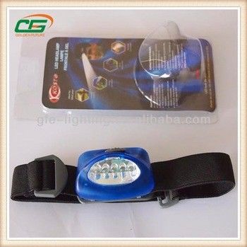 5pcs 백색 LED를 가진 옥외 방수 맨 위 토치/Headlamp