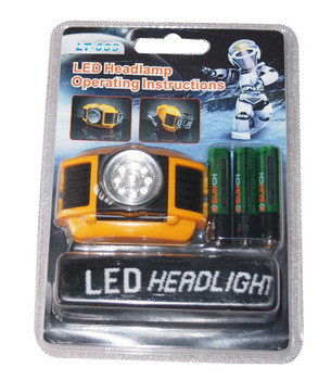 9개의 LEDs IP54를 가진 비상사태 건전지 LED Headtorch/Headlamp