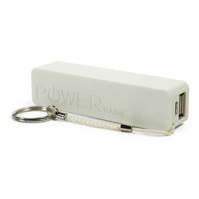 백색 2600mAh 셀룰라 전화 충전소, 휴대용 힘 은행 Keychain 배터리 충전기
