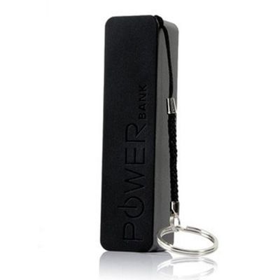 백색 2600mAh 셀룰라 전화 충전소, 휴대용 힘 은행 Keychain 배터리 충전기