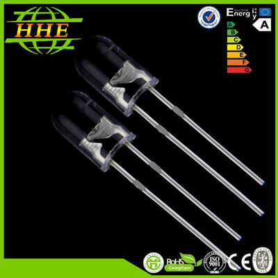 3mm 5mm 8mm 둥근 UV LED 다이오드, 발광 다이오드 표시 자외선 leds 30도 보기 각