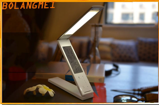 LCD 달력/LED 독서 빛 침대를 가진 알루미늄 합금 USB LED 책상용 램프
