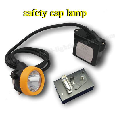 방수 세륨 ATEX LED 광업 빛 15000 럭스 DC 4.2V의 가장 밝은 안전모 램프