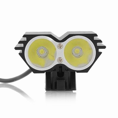 태양 폭풍우 5000 루멘 2x 크리 사람 XML U2 LED 산악 자전거/자전거 헤드라이트는 점화합니다